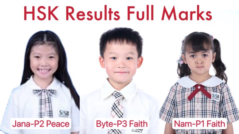 Congratulations to Byte Jana and Nam got full marks in HSK Level 1