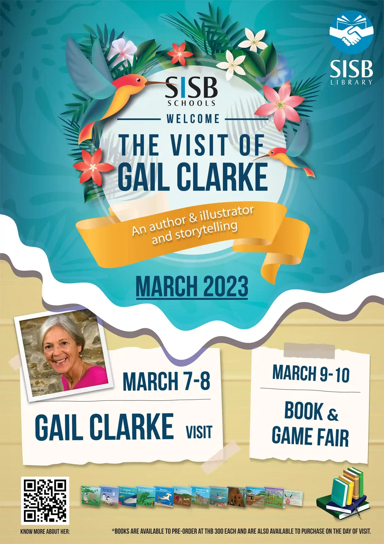 PosterA3A4 Gail Clarke visit