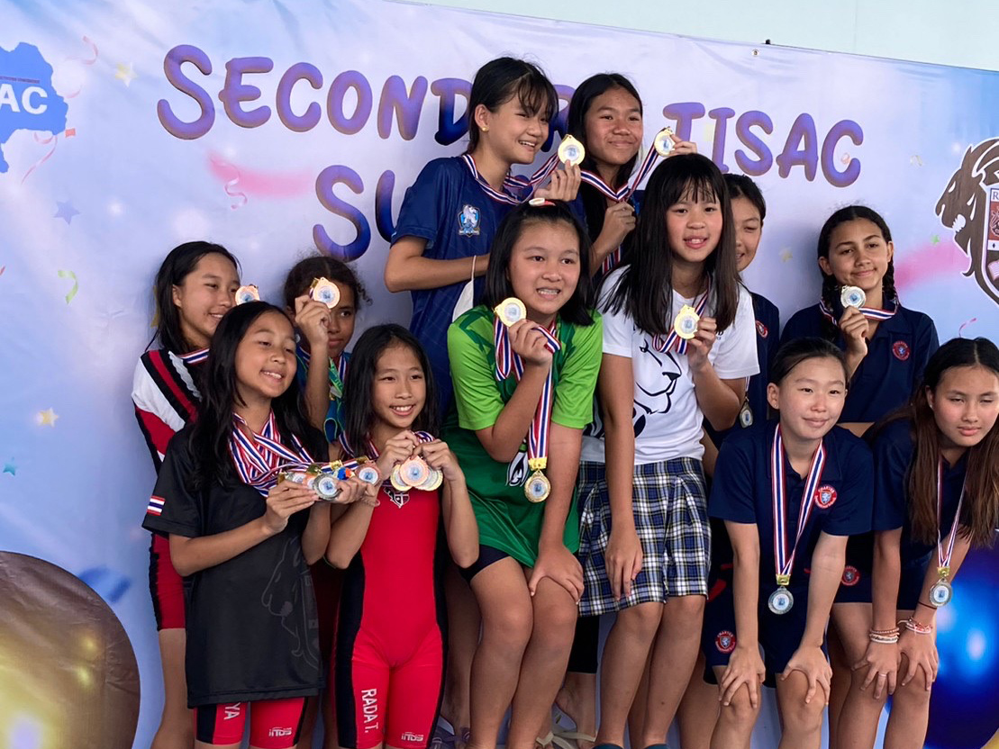 The U13 and U15 Merlions Swim Team from PU Campus participated in the