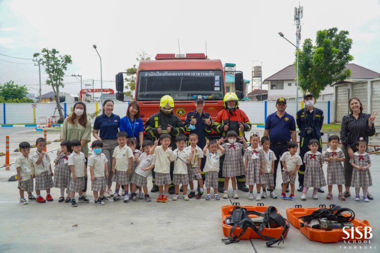 SISB Thonburi: Fire Department Visit to NK Students