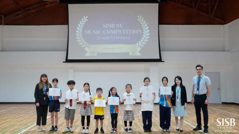 SISB Suvarnabhumi: Primary Music Competition Awards Ceremony