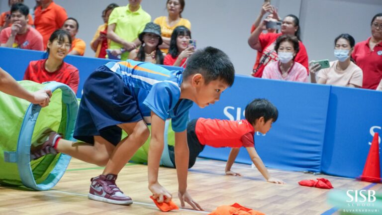 为友谊和体育精神欢呼：SISB托幼部运动会