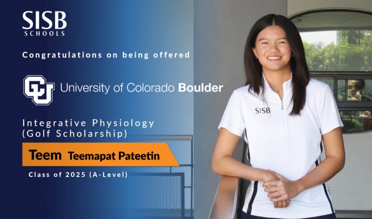 [University Offers 2025] Teemapat Pateetin – Teem (Colorado University)