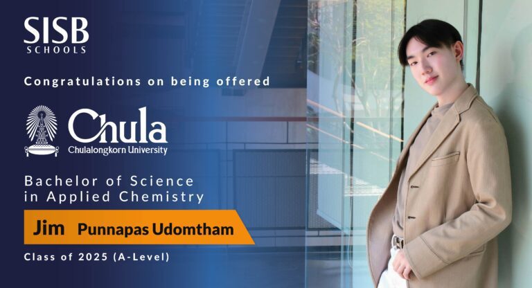 [University Offers 2025] Punnapas Udomtham – Jim (Chula)