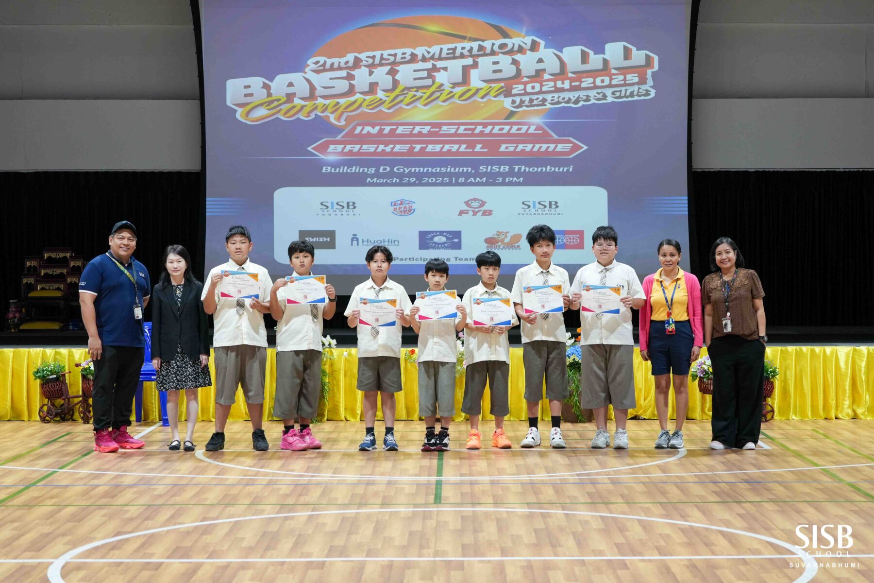 2025 04 02 U12 Basketbal Tournament Awards Ceremony