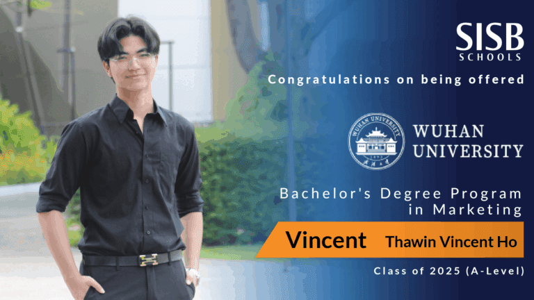[University Offers 2025] Thawin Vincent Ho (Wuhan University)