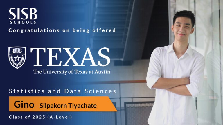 [University Offers 2025] Silpakorn Tiyachate (The University of Texas at Austin)