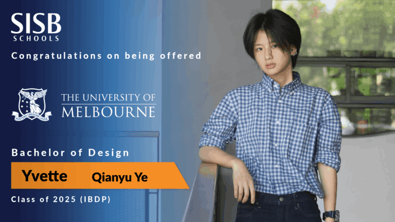 [University Offers 2025] Qianyu Ye (The University of Melbourne)