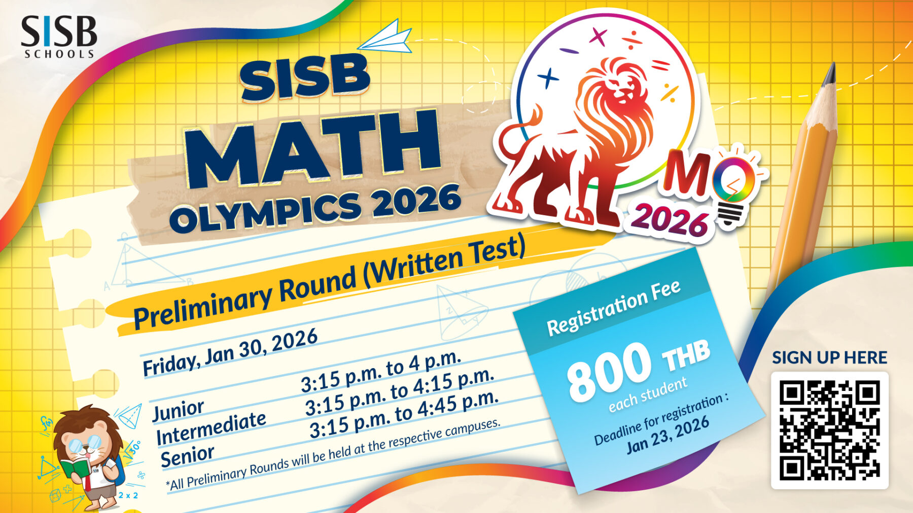 DS SISB Math Olympics 2026
