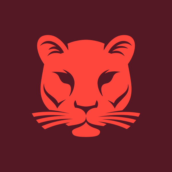 Social Media Icon red+burgundy